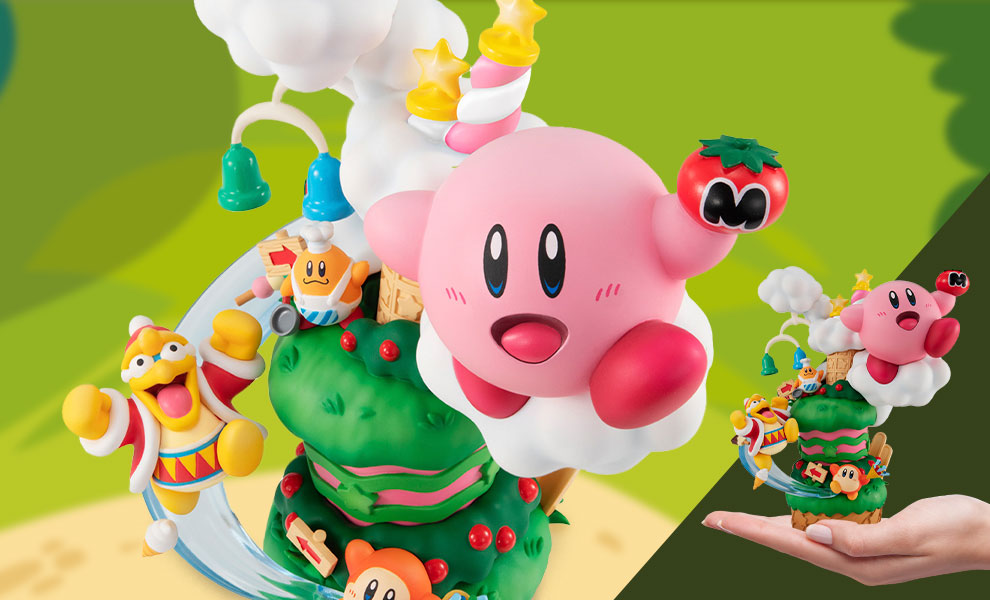 Kirby Super Star Gourmet Race Collectible Figure