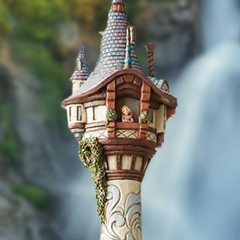 Masterpiece Rapunzel Tower Figurine