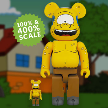 Be@rbrick Simpsons Cyclops 100% & 400% Bearbrick