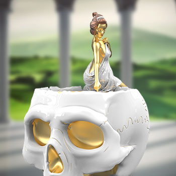 Warm Thoughts (Golden Touch Edition) Polystone Statue