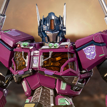 Shattered Glass Optimus Prime Collectible Figure