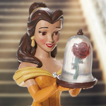 Disney Tradition Moonlight Waltz Belle & Beast Dancing Couple 25th Anniversary Figur Enesco 4049619