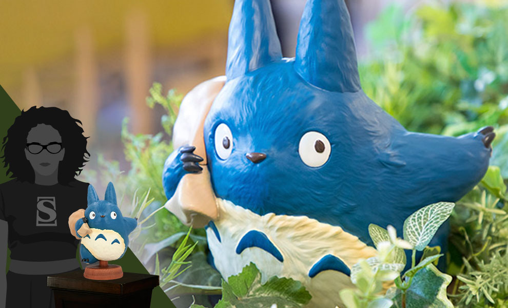 Found You! Medium Blue Totoro Statue