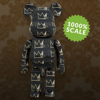 Be Rbrick Jean Michel Basquiat 3 1000 Figure Sideshow Collectibles