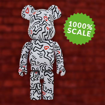 Be@rbrick Keith Haring #5 1000% Collectible Figure by Medicom 