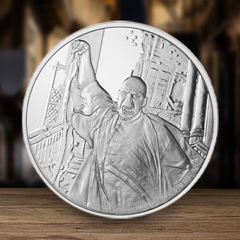 Lord Voldemort 1oz Silver Coin Silver Collectible
