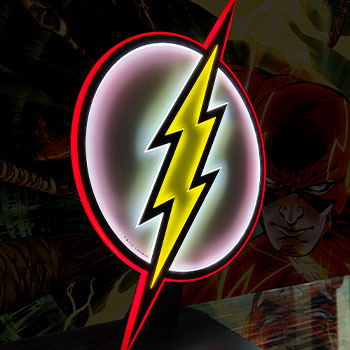 The Flash LED Logo Light (Regular) Wall Light