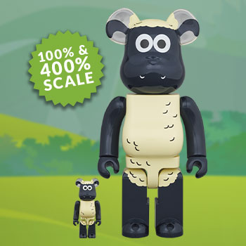 Be@rbrick Shaun the Sheep 100% & 400% Bearbrick