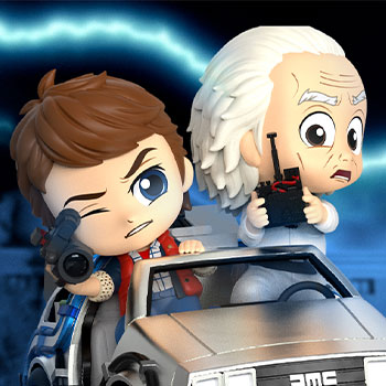 Marty McFly & Doc Brown Collectible Figure