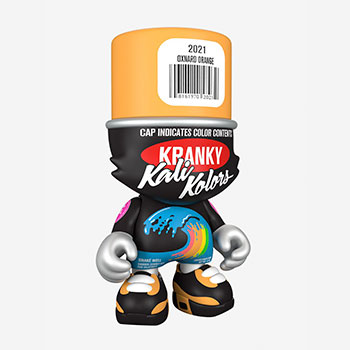 "Oxnard Orange" SuperKranky Designer Collectible Toy