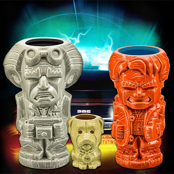 Back to the Future Tiki Mug