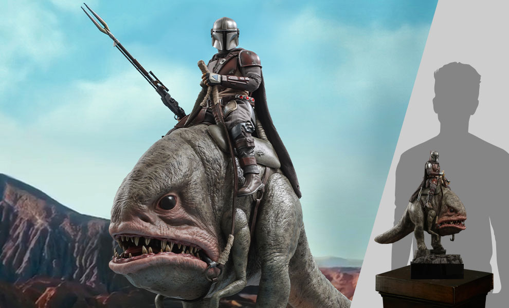 Mandalorian™ \u0026 Blurrg™ Sixth Scale 