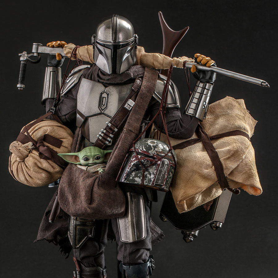 The Mandalorian™ and Grogu™ (Deluxe Version) Sixth Scale Figure Set