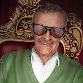 Stan Lee the King of Cameos Statue
