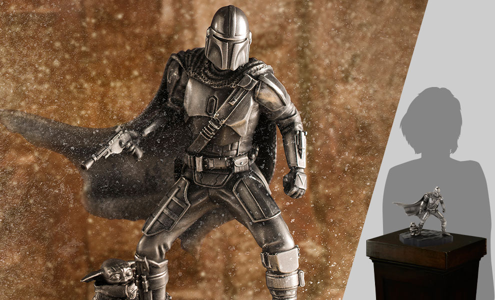Mandalorian Limited Edition Figurine Pewter Collectible