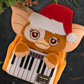Gizmo Holiday Cosplay Mini Backpack with Removeable Hat Apparel