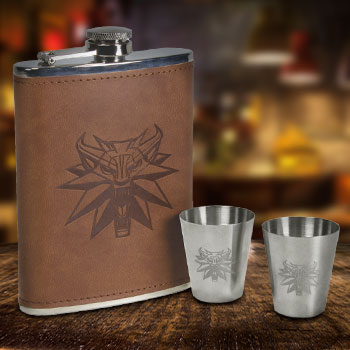 The Witcher: Deluxe Flask Set Collectible Drinkware