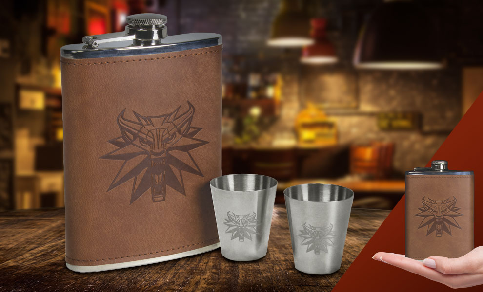 The Witcher: Deluxe Flask Set Collectible Drinkware