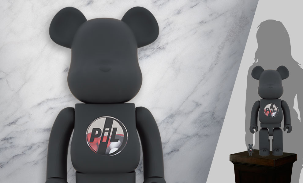 Be@rbrick PiL Chrome Version 100% and 400% set by Medicom Be@rbrick PiL Chrome Version 100% and 400% set by Medicom