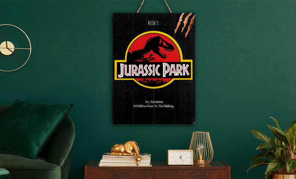Jurassic Park WOODART 3D “1993 Art” Wood Wall Art