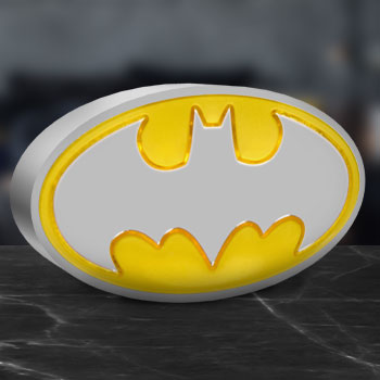 Batman Logo 1oz Silver Coin Silver Collectible
