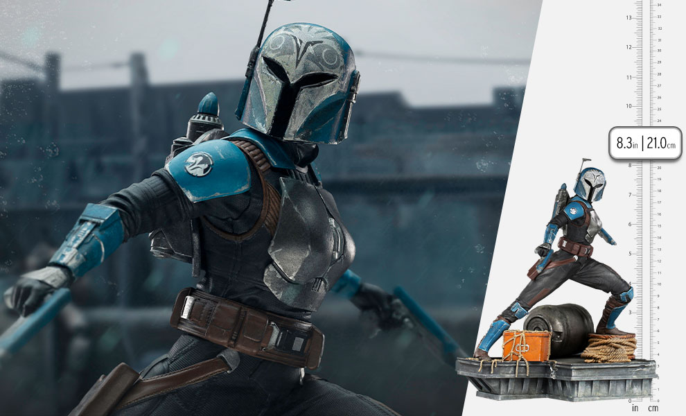 Star Wars Bo Katan 1 10 Scale Statue By Iron Studios Sideshow Collectibles