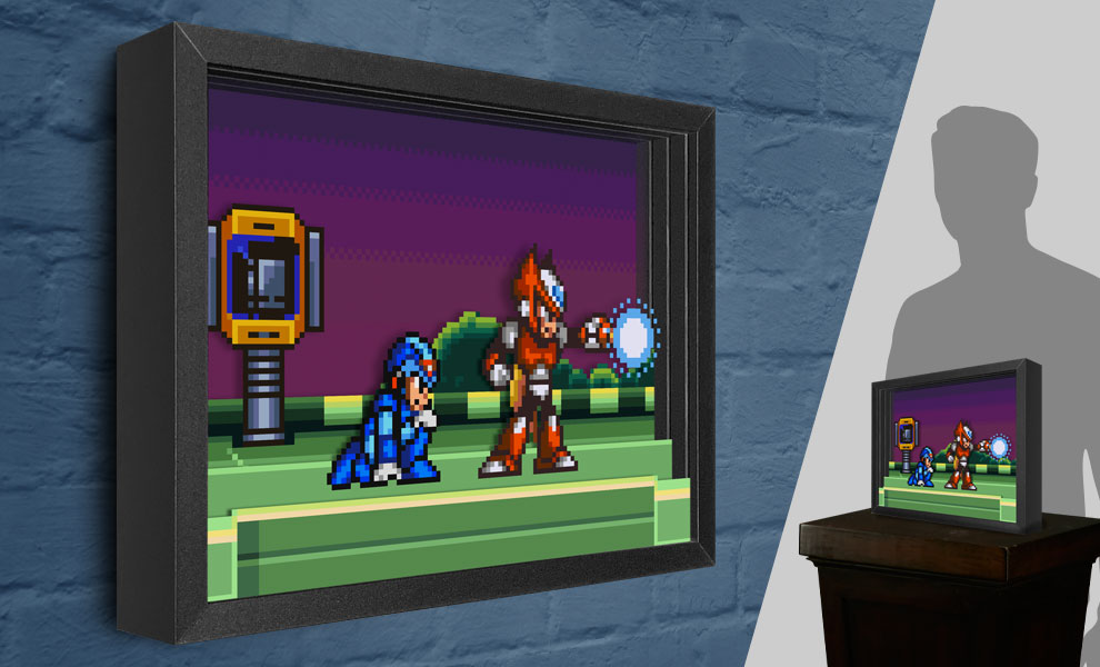 Mega Man Meets Zero Shadow box art