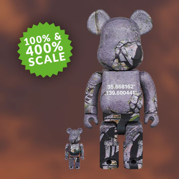 Be@rbrick Benjamin Grant Overview Tokyo 100% and 400% Bearbrick