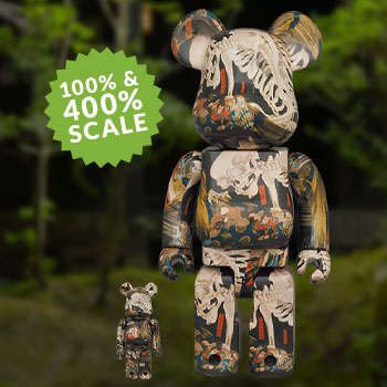 Be@rbrick Utagawa Kuniyoshi “ The Haunted Old Palace at Soma” 100% and 400% Bearbrick