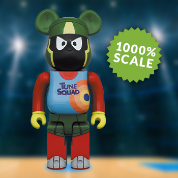 Be@rbrick Marvin the Martian 100% & 400% Collectible Figure Set by 