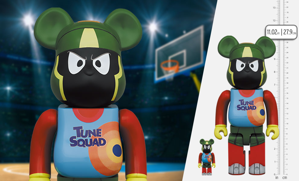 Be@rbrick Marvin the Martian 100% and 400% Bearbrick