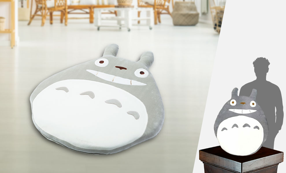 Big Grey Totoro Midday Nap Cushion Pillow