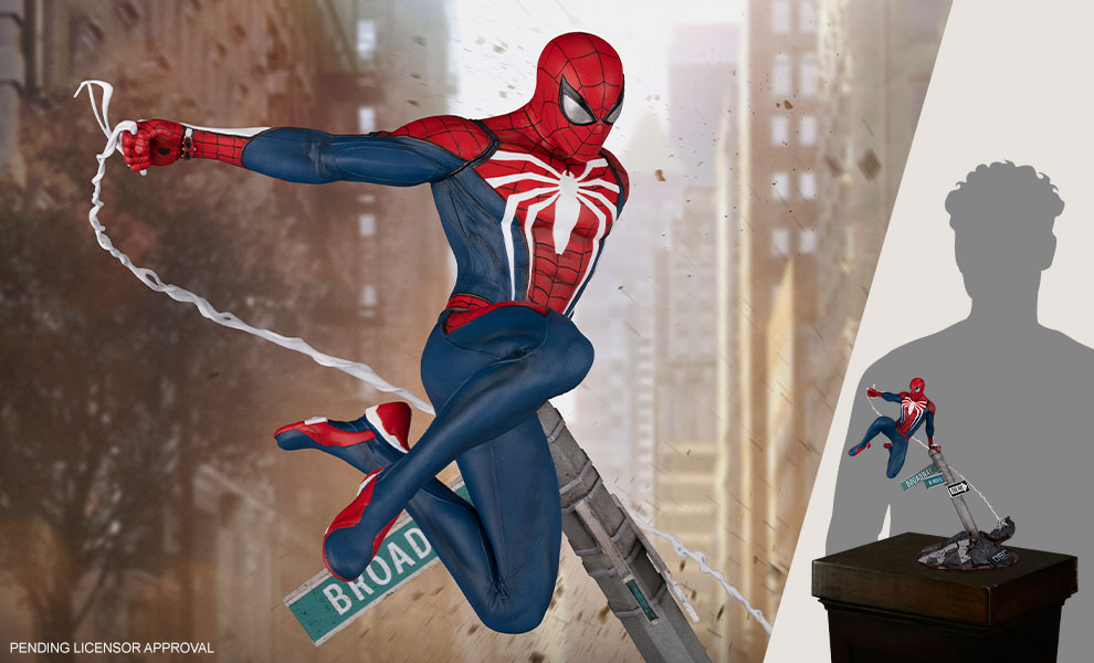 Spider-Man: Advanced Suit Sixth Scale Diorama