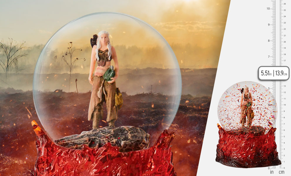 Mother of Dragons Waterglobe Resin Collectible