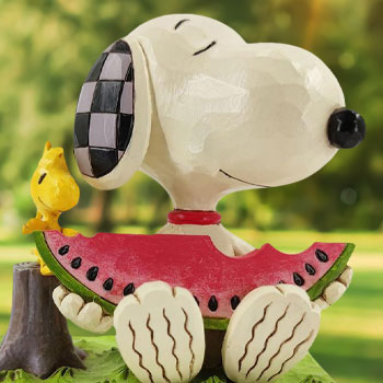 Snoopy Watermelon Figurine