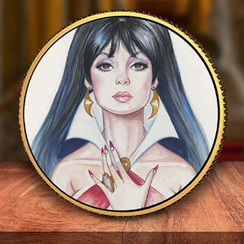 Vampirella (Holly Golightly) Gold Coin Gold Collectible