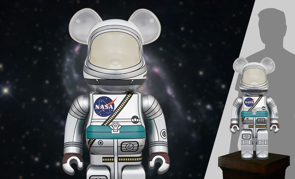 Be@rbrick Project Mercury Astronaut 100％ and 400％ Set by Medicom 