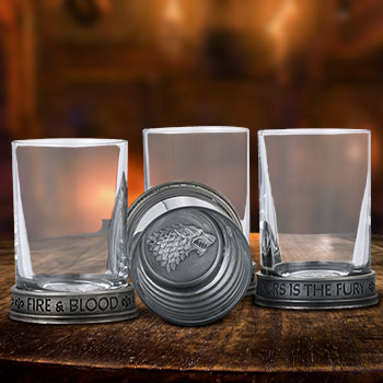 House Sigils Shot Glass Quartet Collectible Drinkware