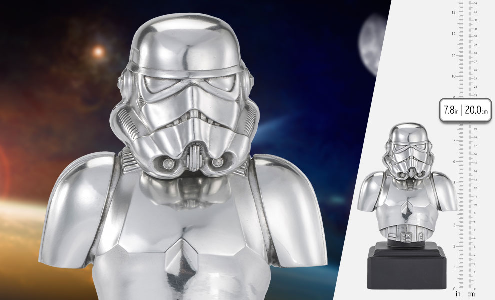 Stormtrooper Bust By Royal Selangor Sideshow Collectibles