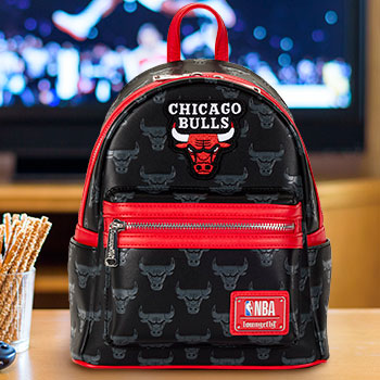 Chicago Bulls Debossed Logo Mini Backpack Apparel