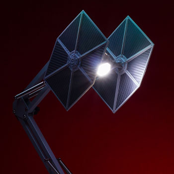 TIE Fighter Posable Desk Light Collectible Lamp