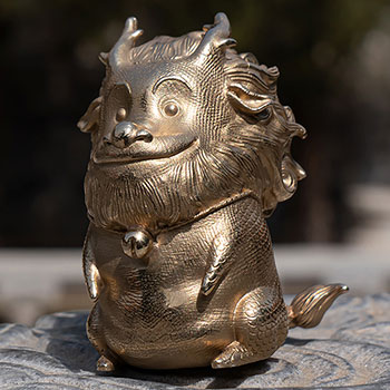 Teasie Beastie – Kirin (Copper) Figurine
