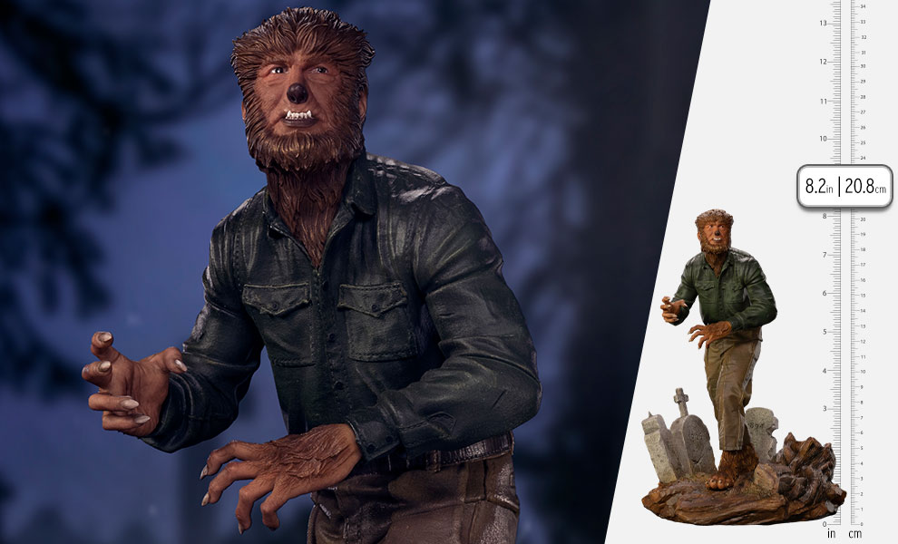 Wolf Man Deluxe 1:10 Scale Statue