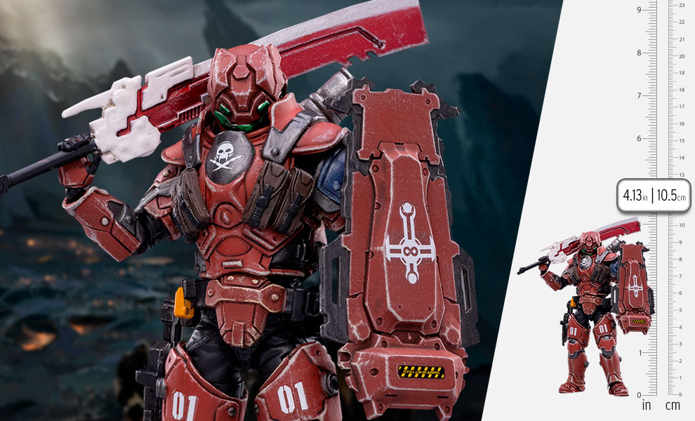 Steel Red Blade Collectible Figure