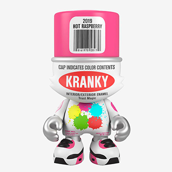 Hot Raspberry UberKranky Designer Collectible Toy