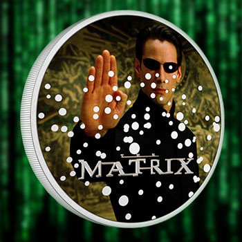 The Matrix 1oz Silver Coin Silver Collectible