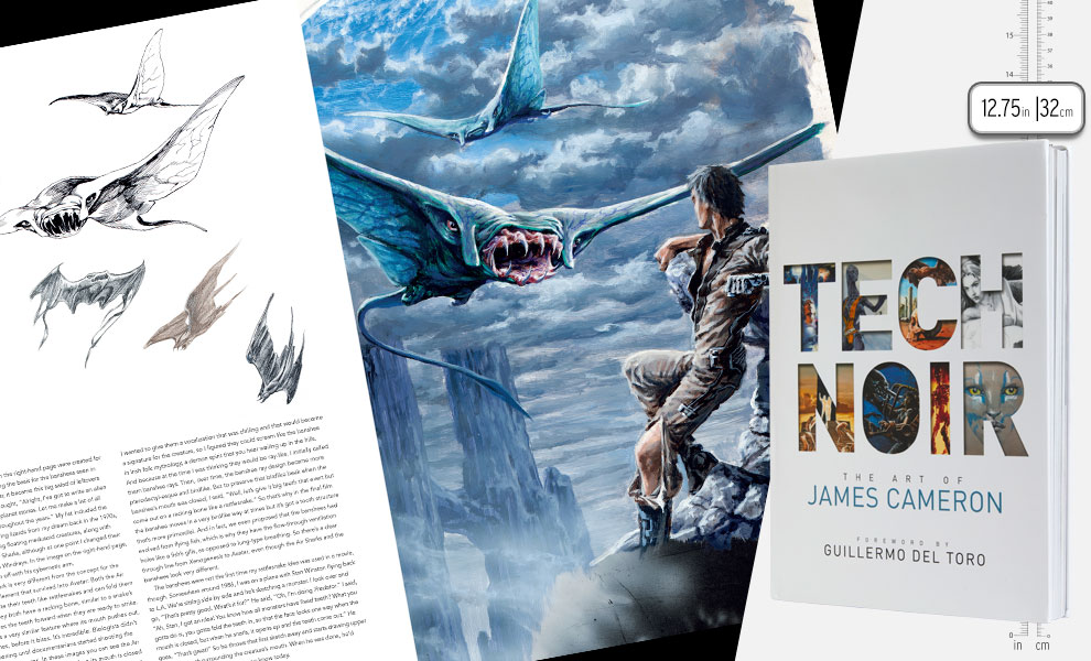 Tech Noir: The Art of James Cameron Book