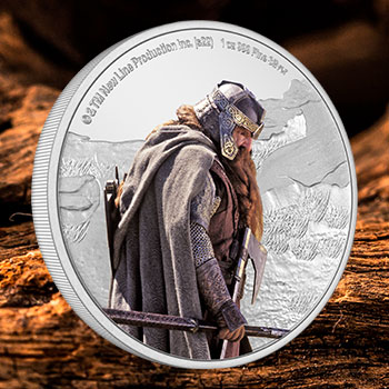 Gimli 1oz Silver Coin Silver Collectible