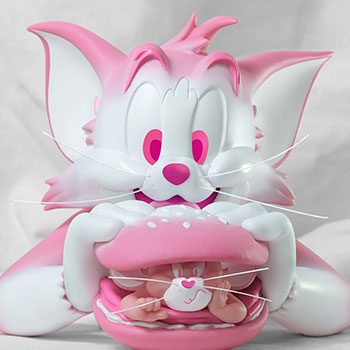Tom and Jerry Burger (Snowy Pink Version) Bust