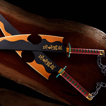 Nichirin Sword (Tengen Uzui) Prop Replica